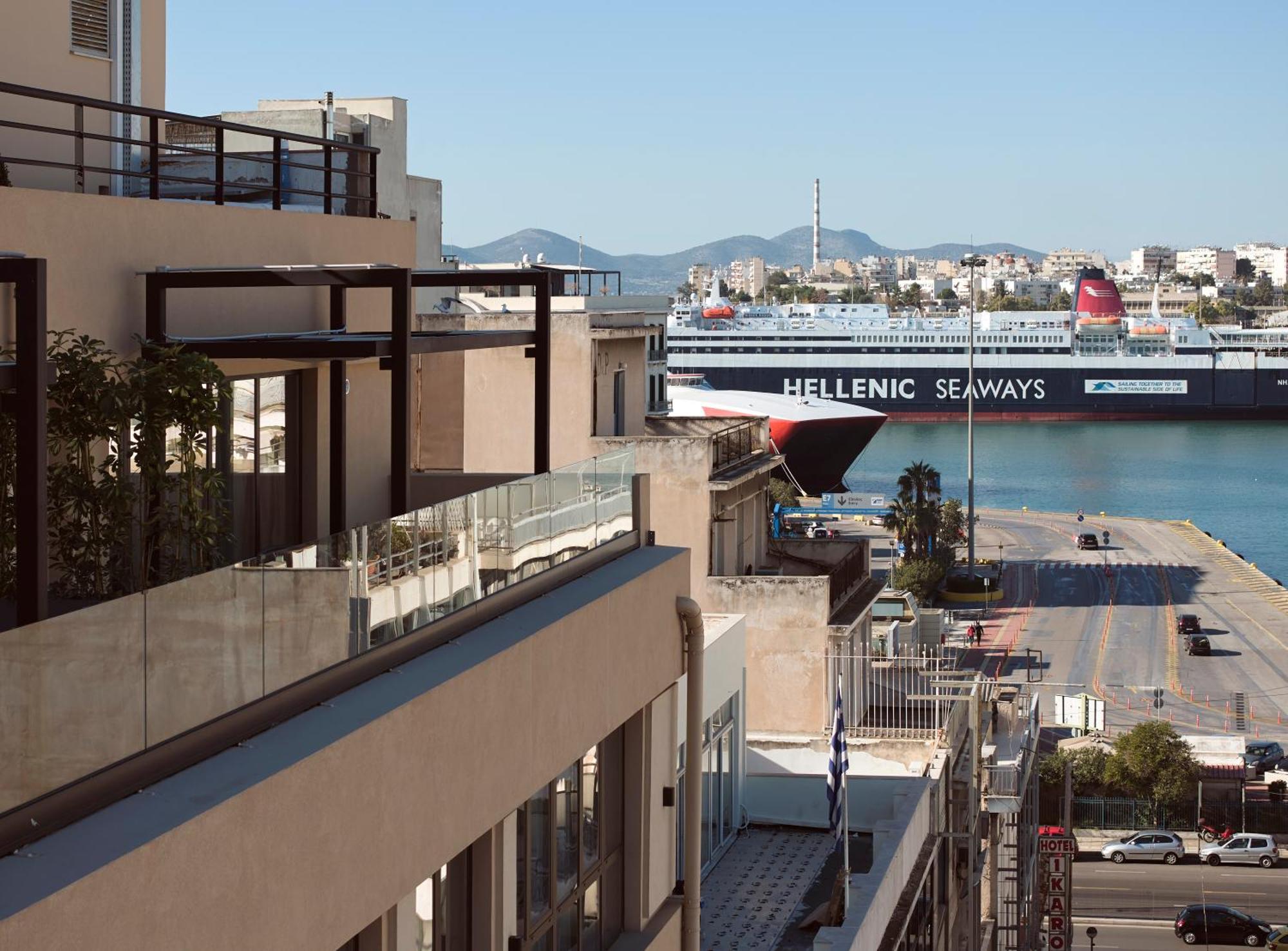 Athenarum Portus Life & Style Hotel Pireu Exterior foto