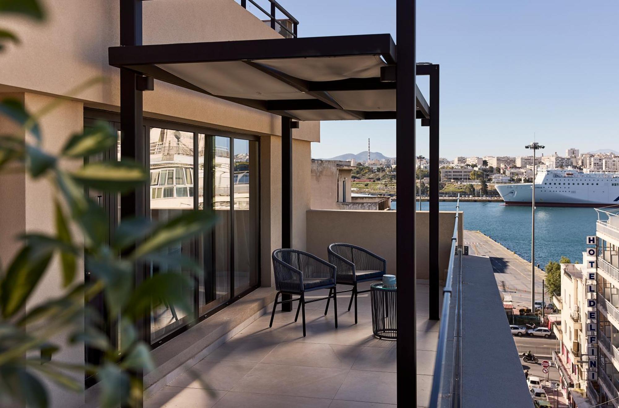 Athenarum Portus Life & Style Hotel Pireu Exterior foto