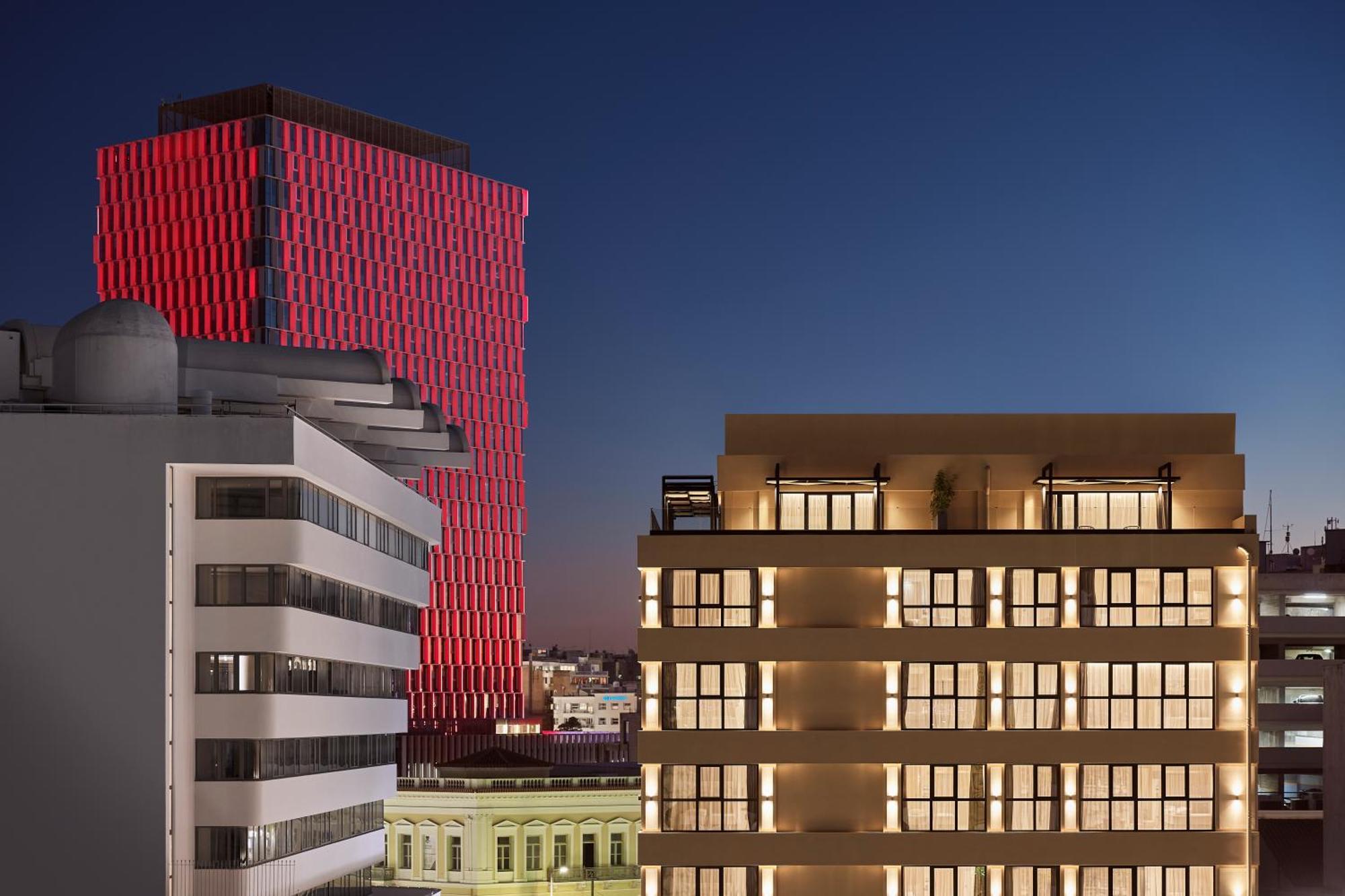 Athenarum Portus Life & Style Hotel Pireu Exterior foto